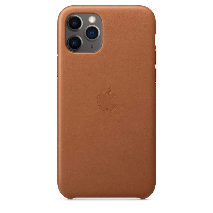 Apple iPhone 11 Pro Leather Case — Saddle Brown